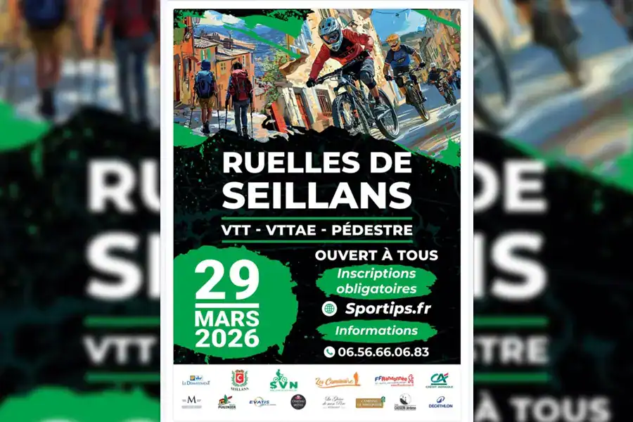 EPREUVE VTT - Les ruelles de Seillans 2026